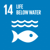 E SDG goals icons individual rgb 14