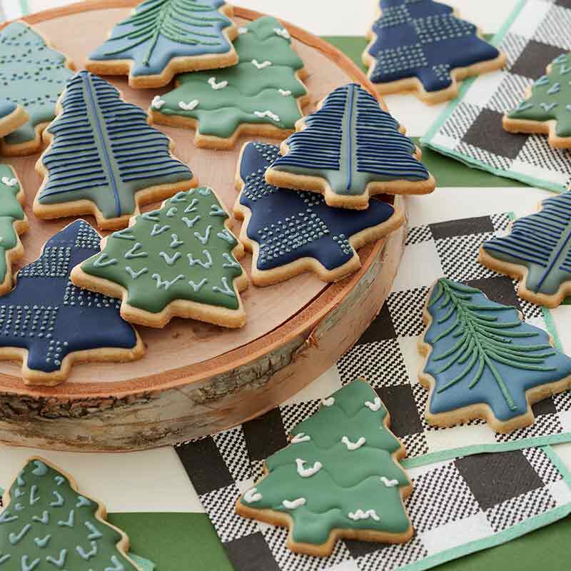 WLPROJ 9585 christmas tree cookies